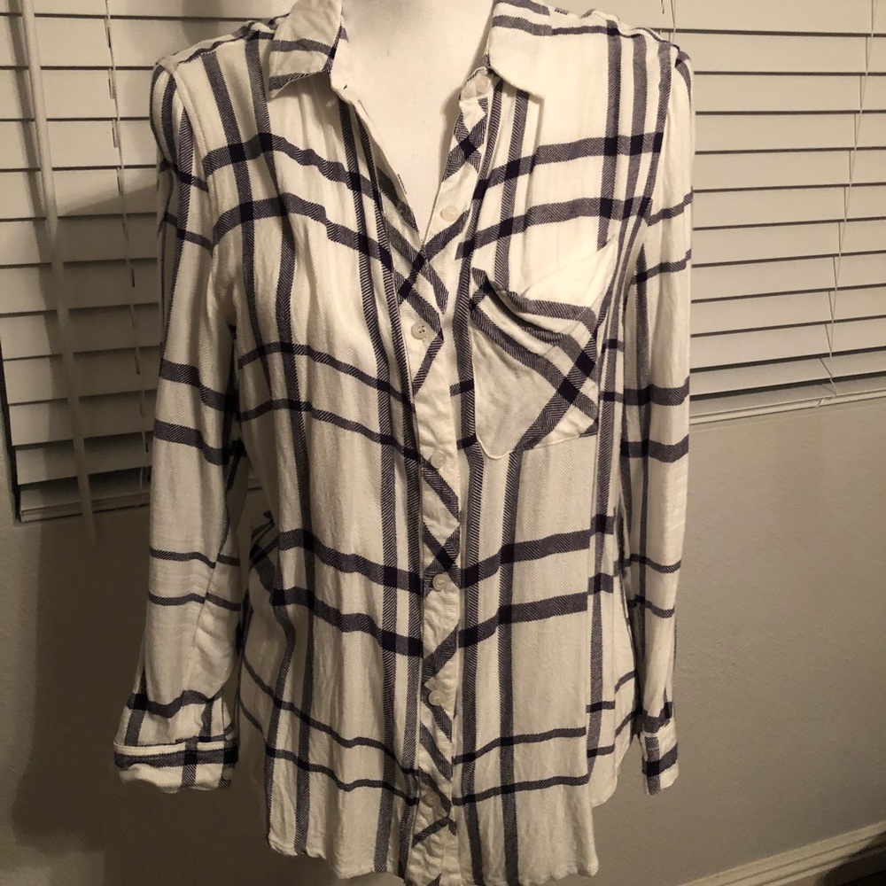 Plaid top